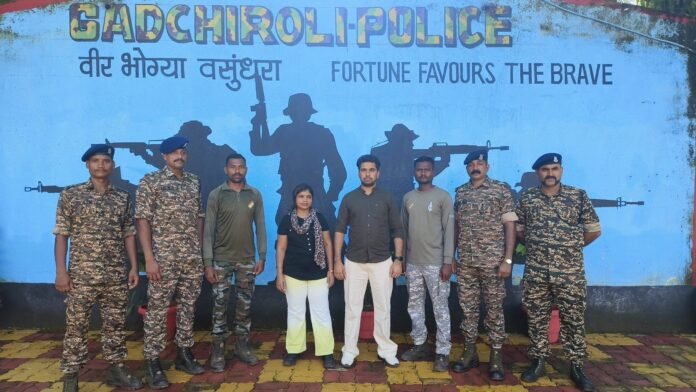 Naxal couple surrendere