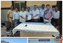 वरोरा रेलवे स्टेशन पर यात्री सुविधाएं बढ़ाने के लिये रेलवे जन संवाद
